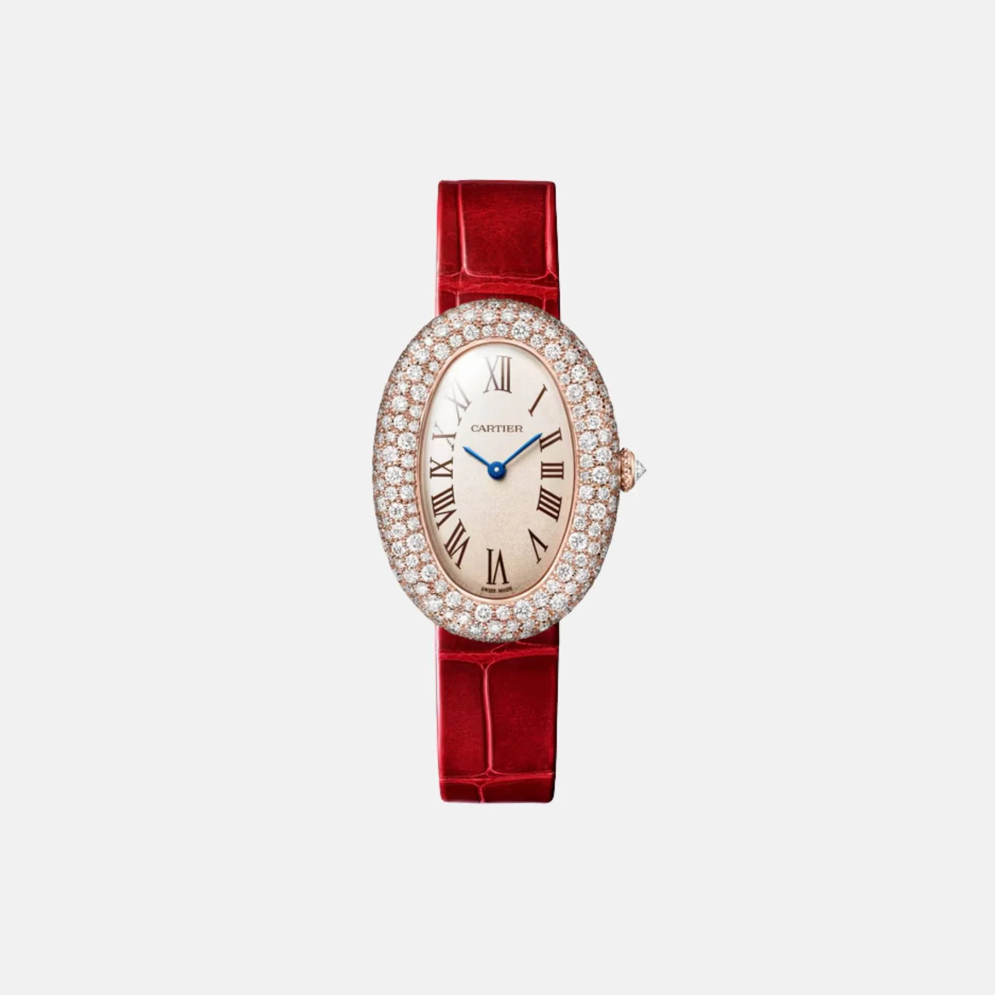 Baignoire Medium 18K Rose Gold Diamond Set WJBA0047