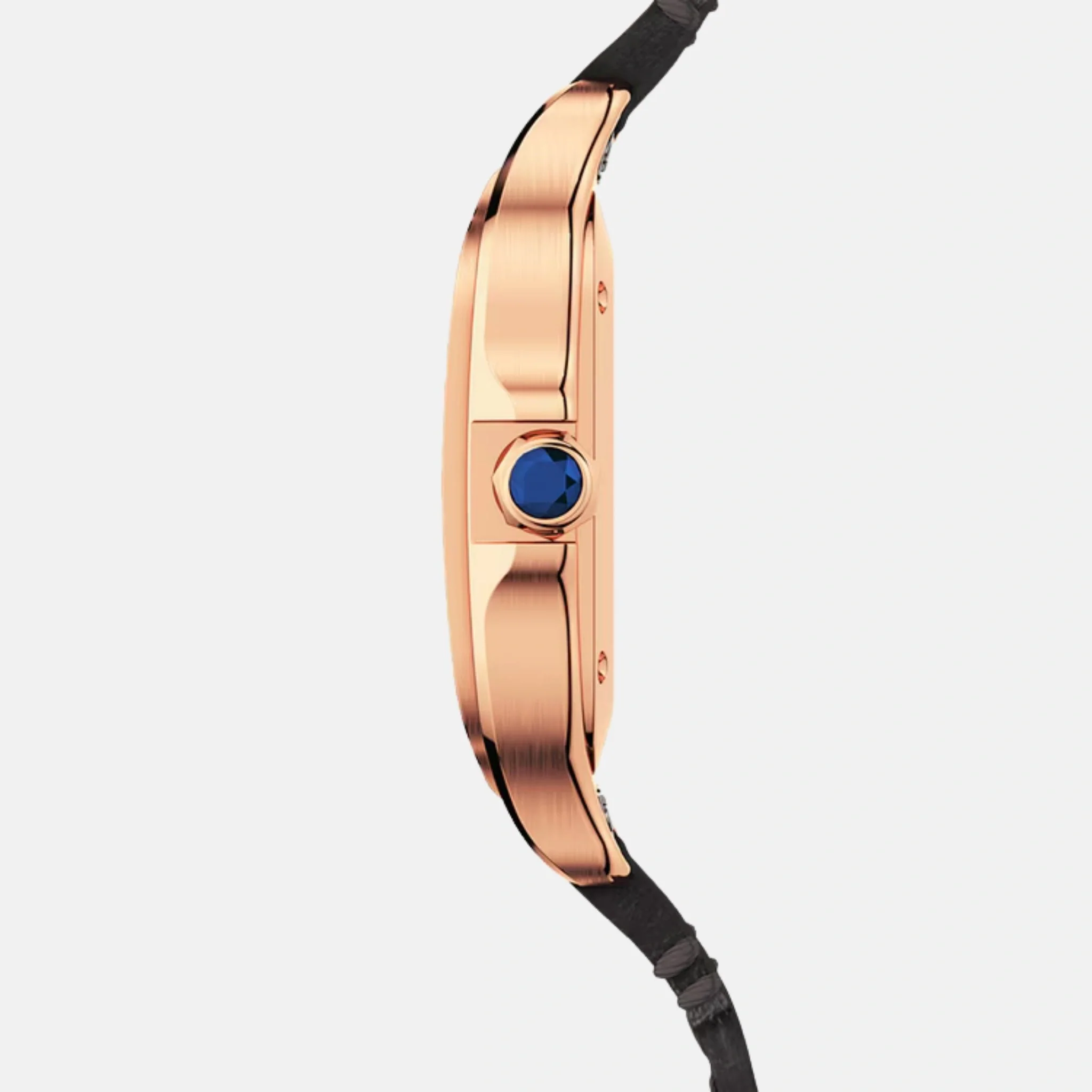 Santos Medium Model 18K Rose Gold Automatic WGSA0028 - Image 2