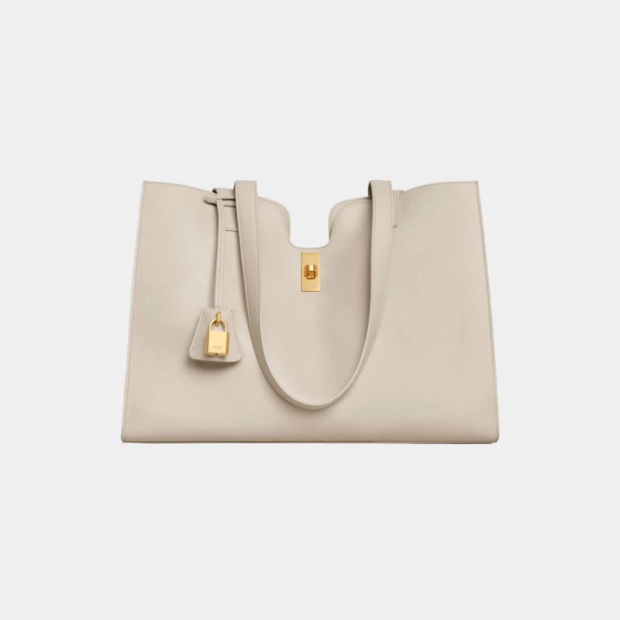 Cabas 16 Soft In Smooth Calfskin Handbag - Image 4