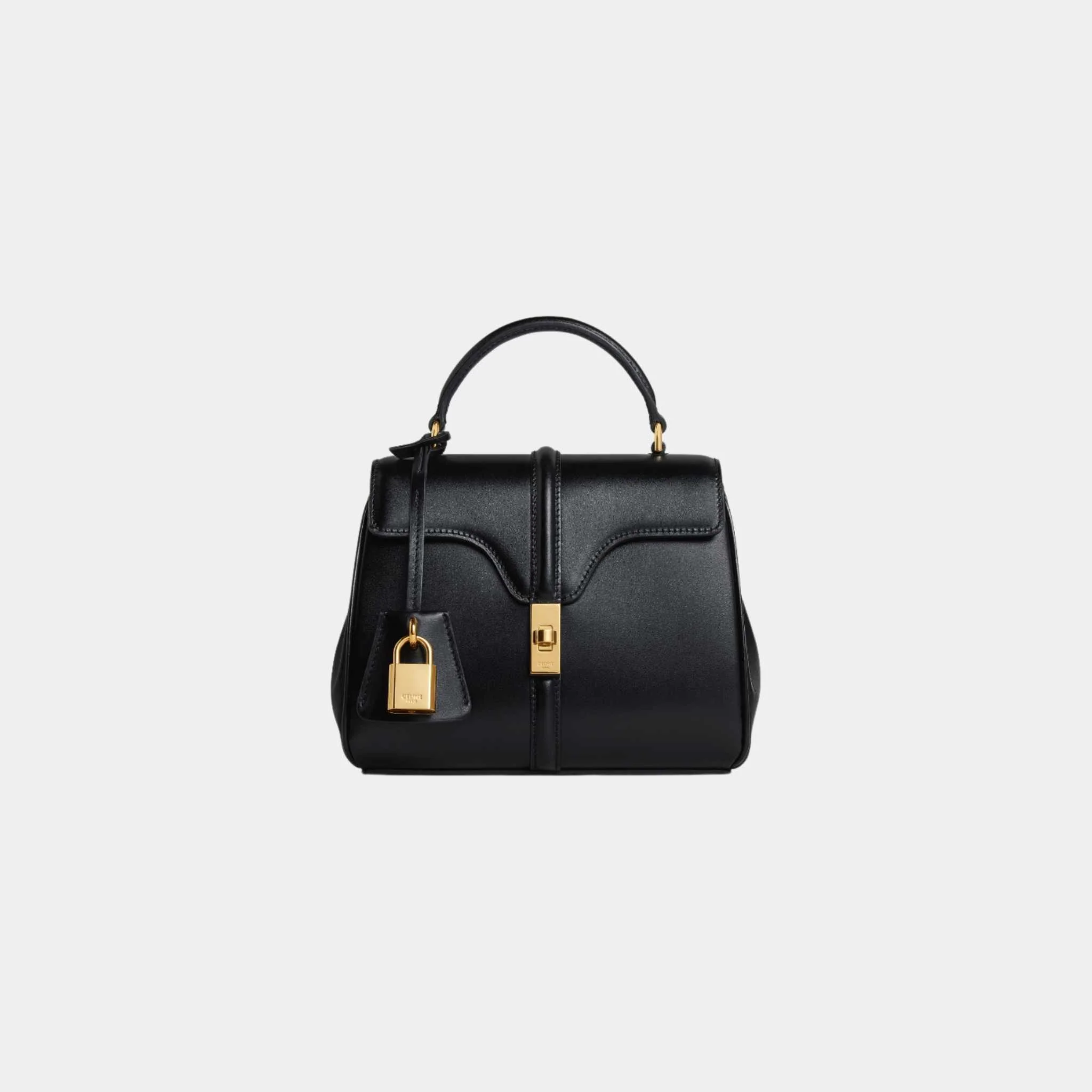 Mini 16 In Satinated Calfskin Handbag
