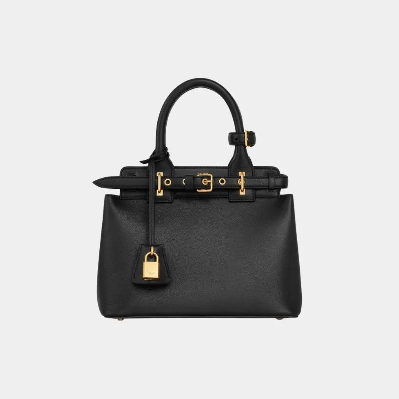 Teen Celine Conti Bag In Supple Calfskin Handbag - Image 4