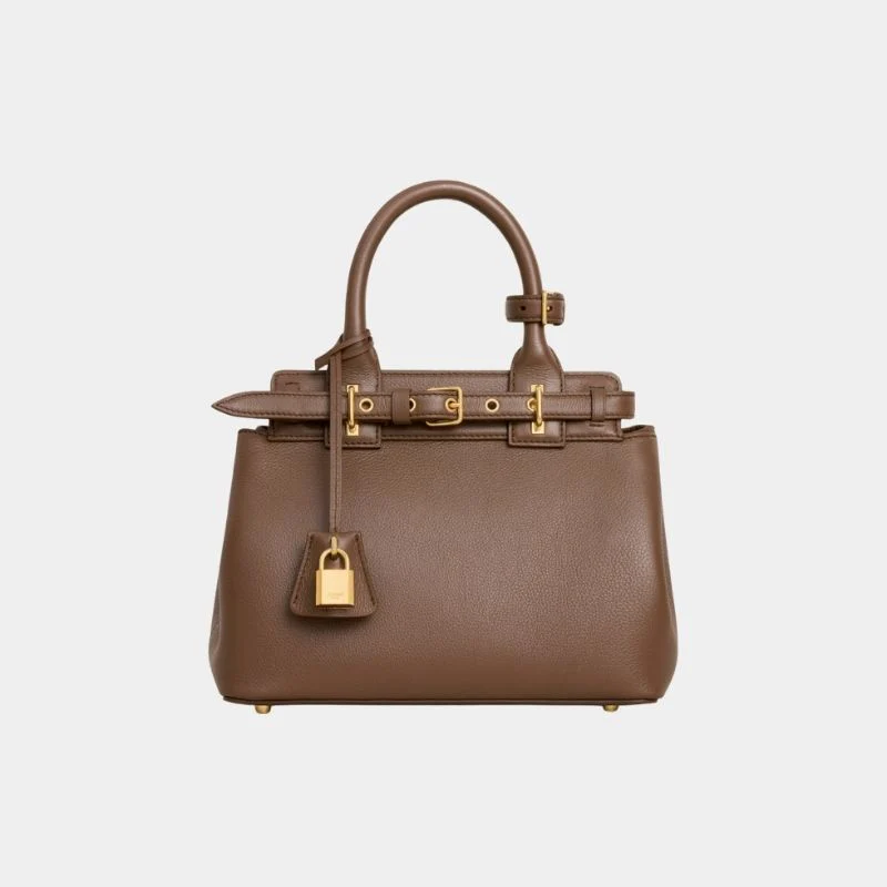Teen Celine Conti Bag In Supple Calfskin Handbag - Image 6