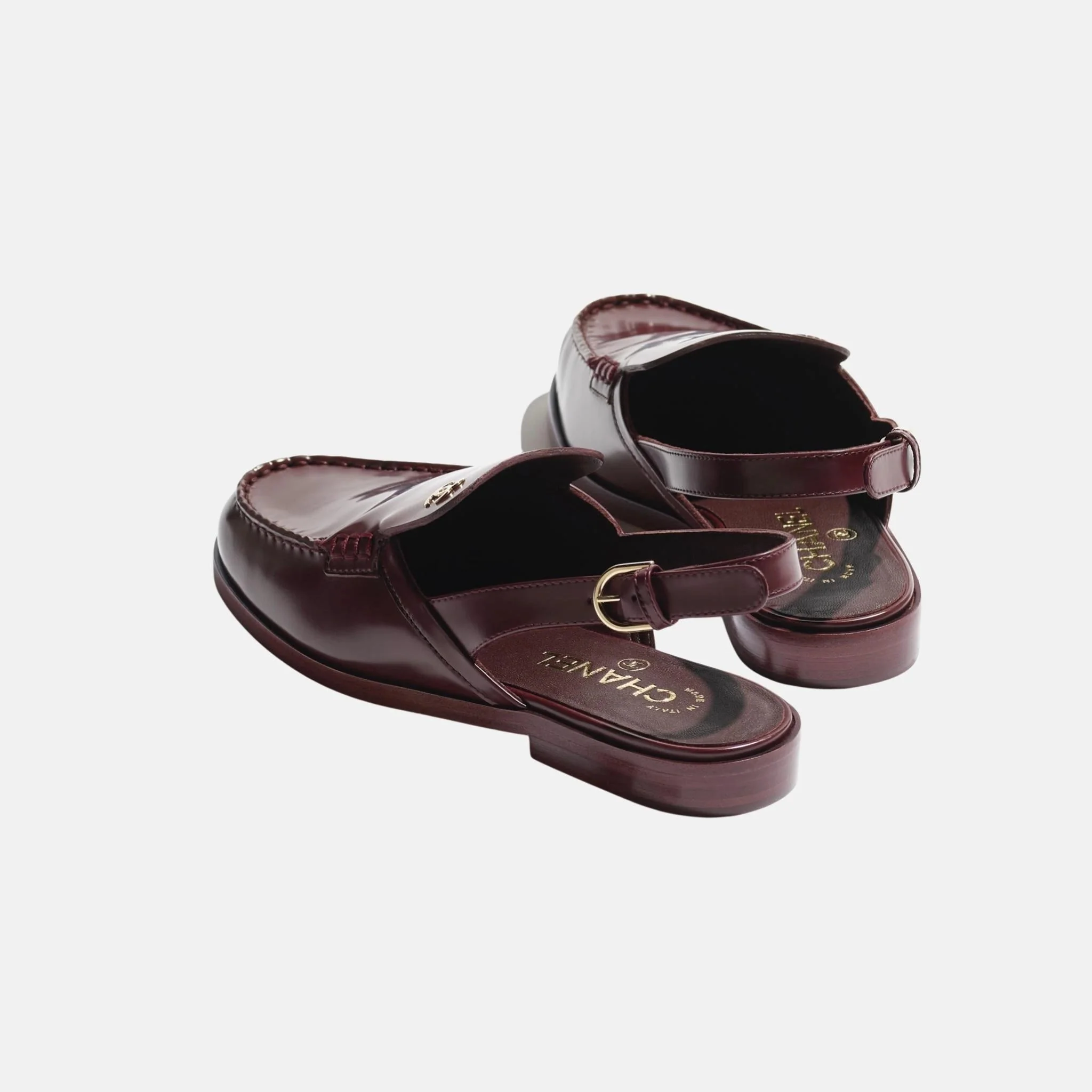 Slingbacks in Shiny Calfskin - Image 10