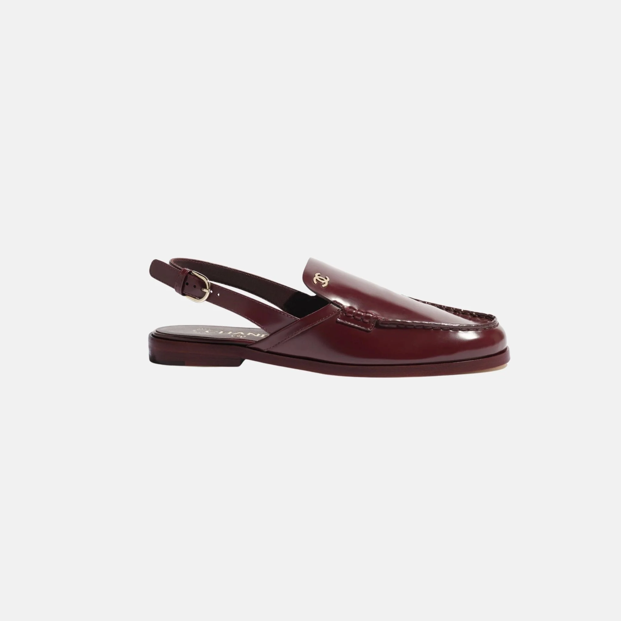 Slingbacks in Shiny Calfskin - Image 8