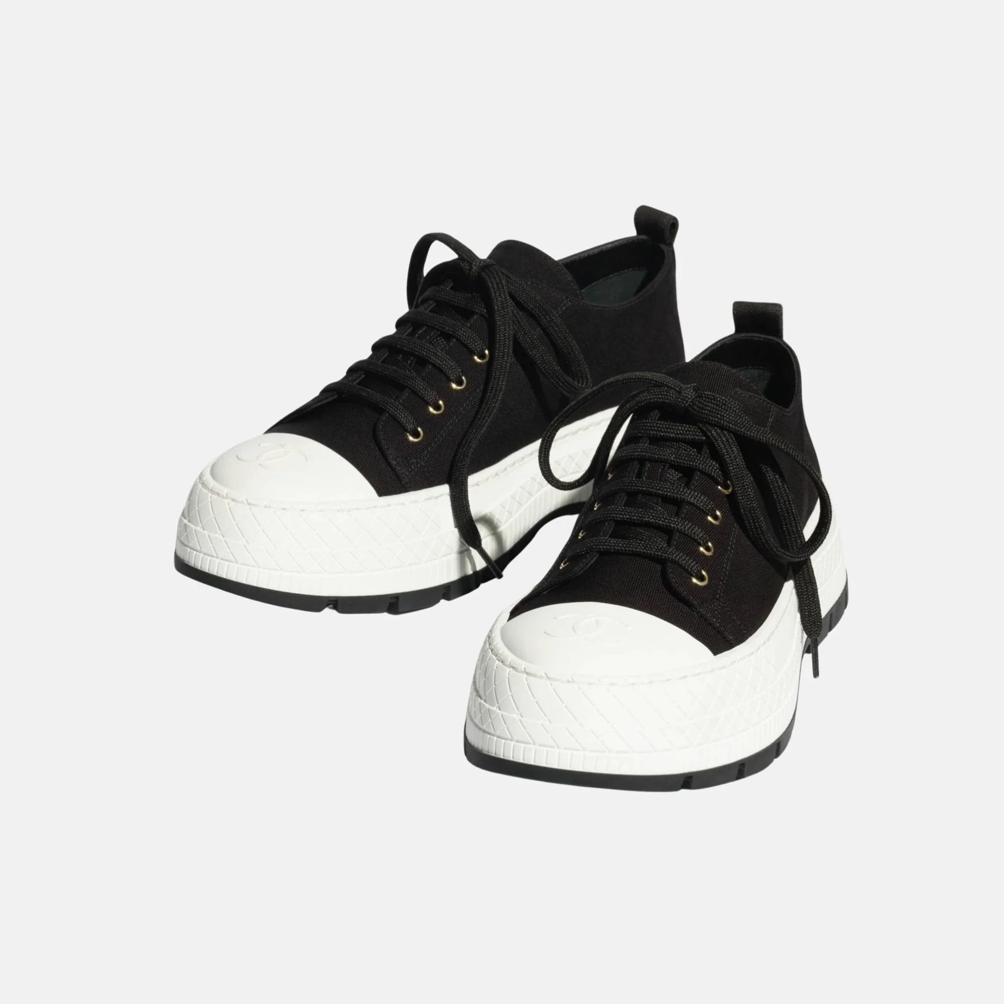 Trainers in Cotton - Image 2