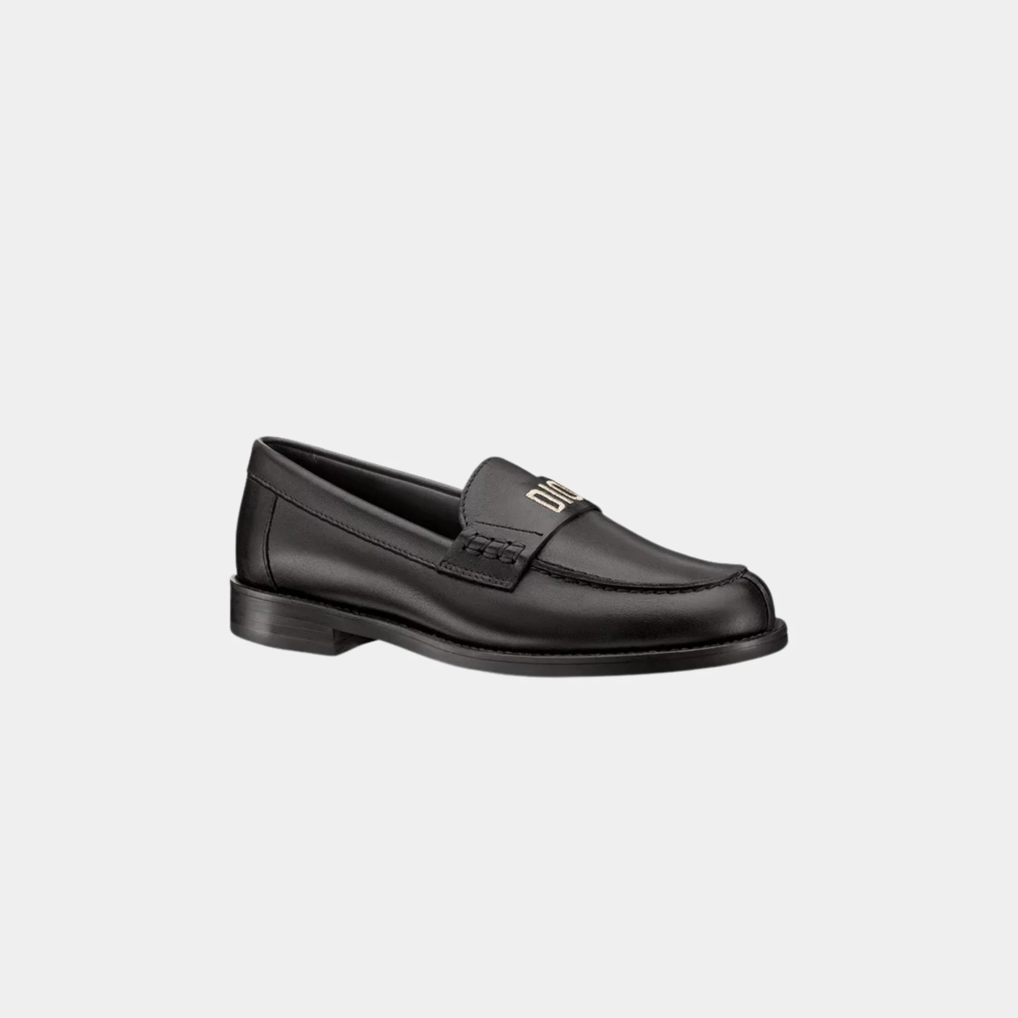 Kids Loafer Black Calfskin - Image 2