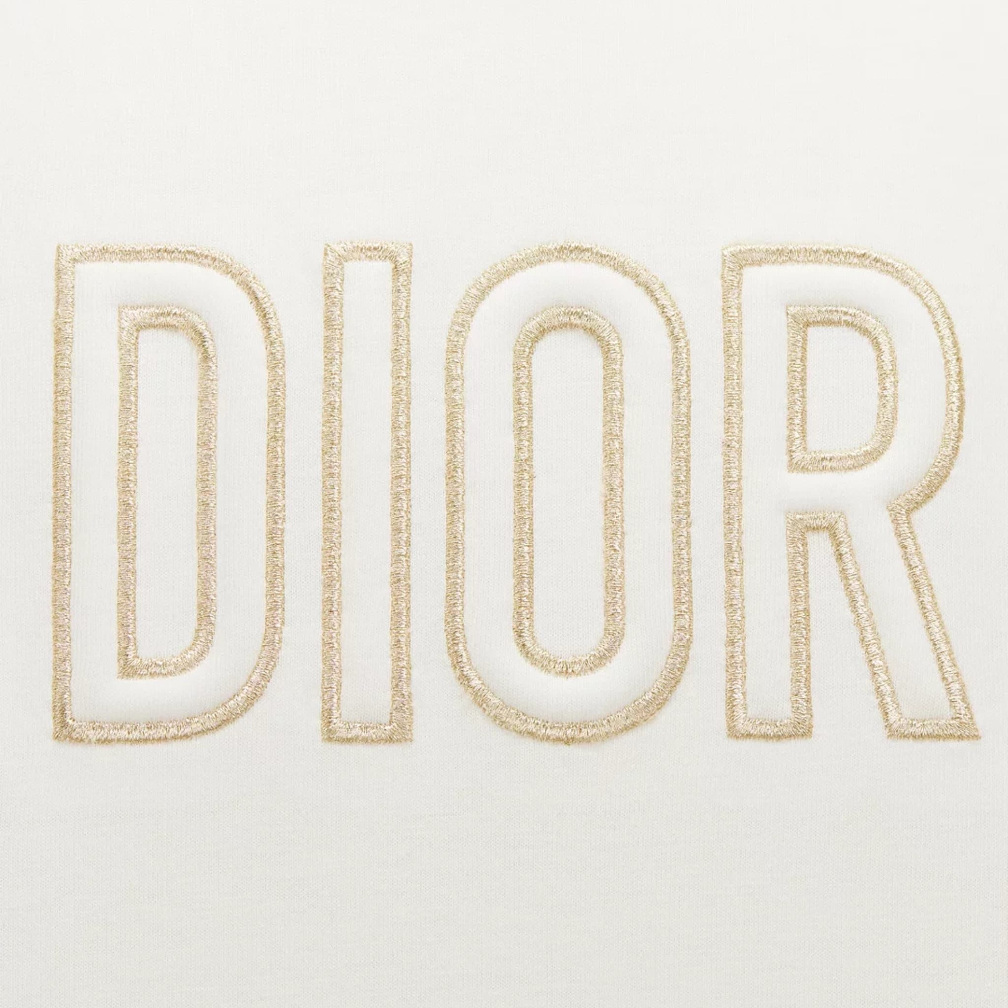 Kids T Shirt Cotton Jersey Dior Embroidery - Image 4