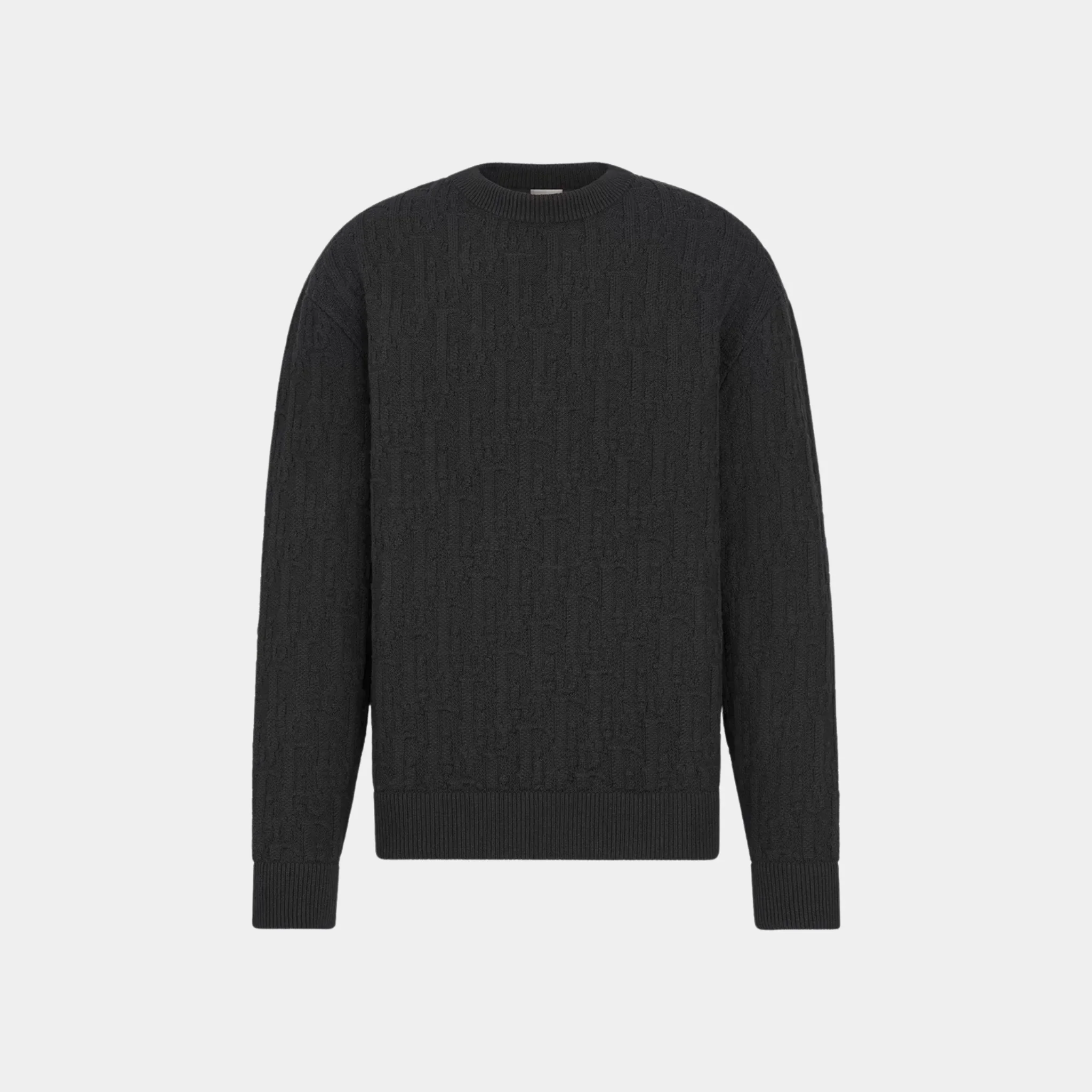 Oblique Sweater In Cotton Blend Jacquard