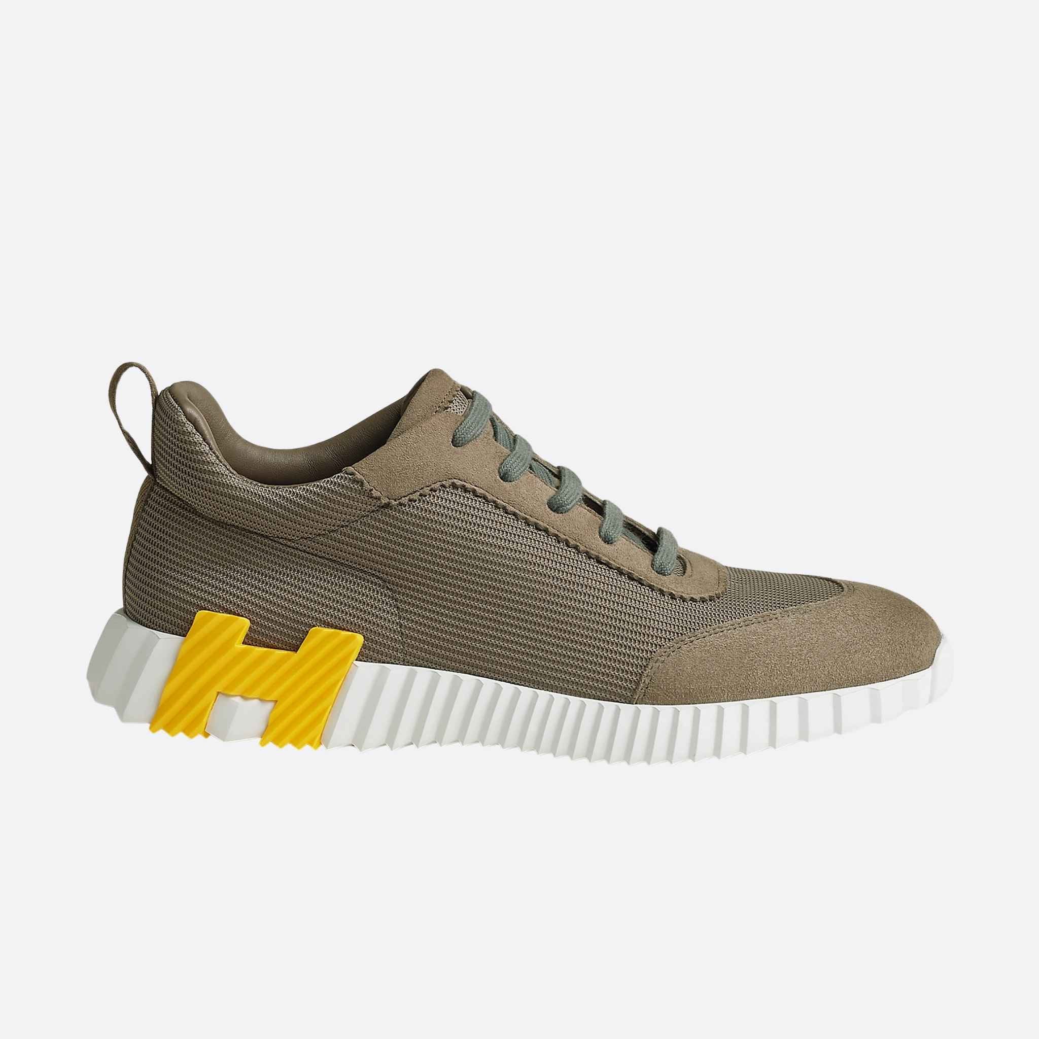 Bouncing Sneaker Technical Mesh Suede Men - Image 11