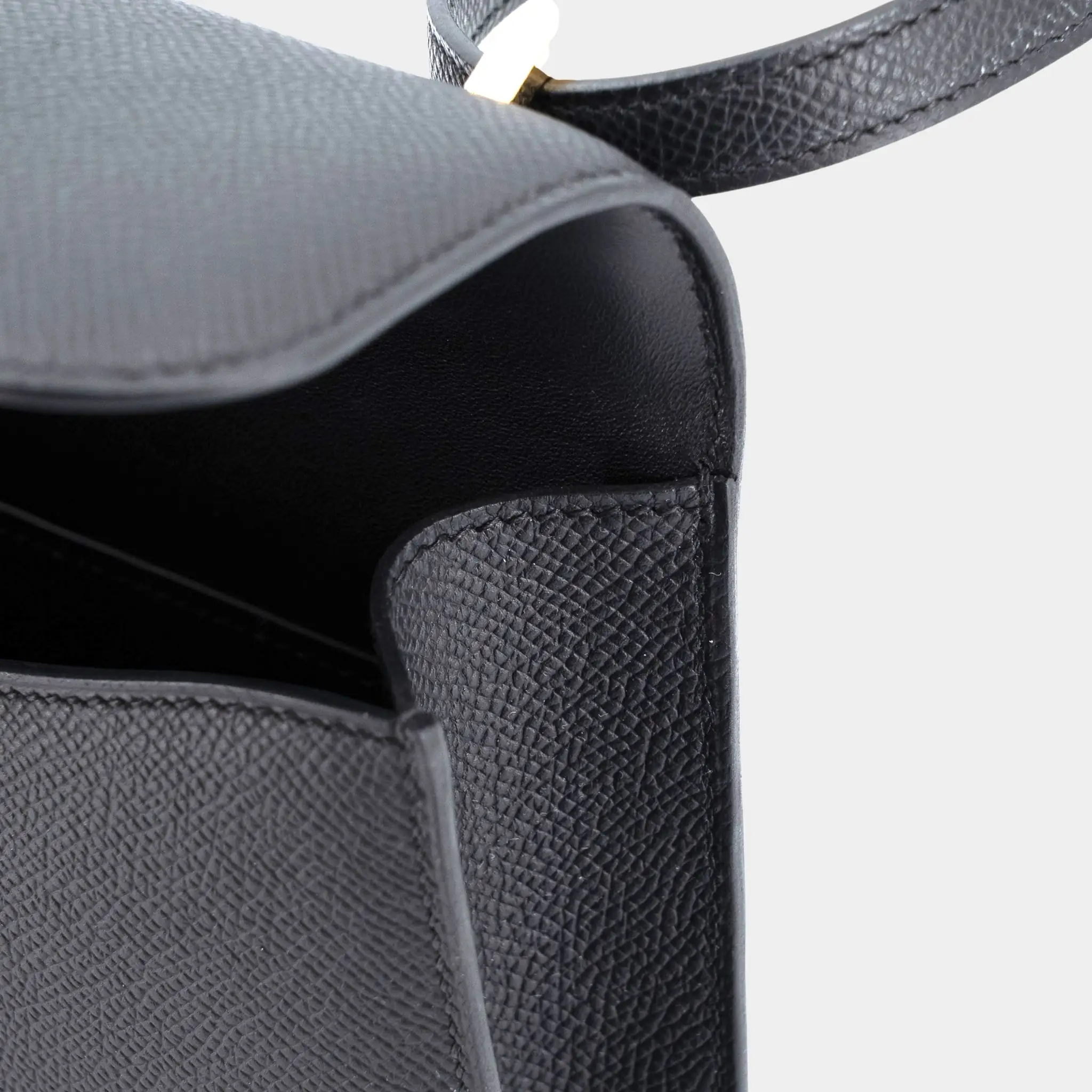 Constance Elan Epsom Black PHW - Image 4