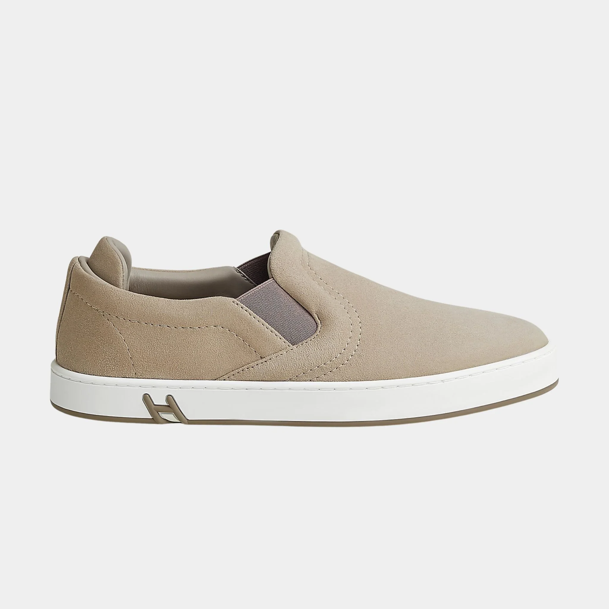 Lucky Slip-on Sneaker in Suede Goatskin - Image 3