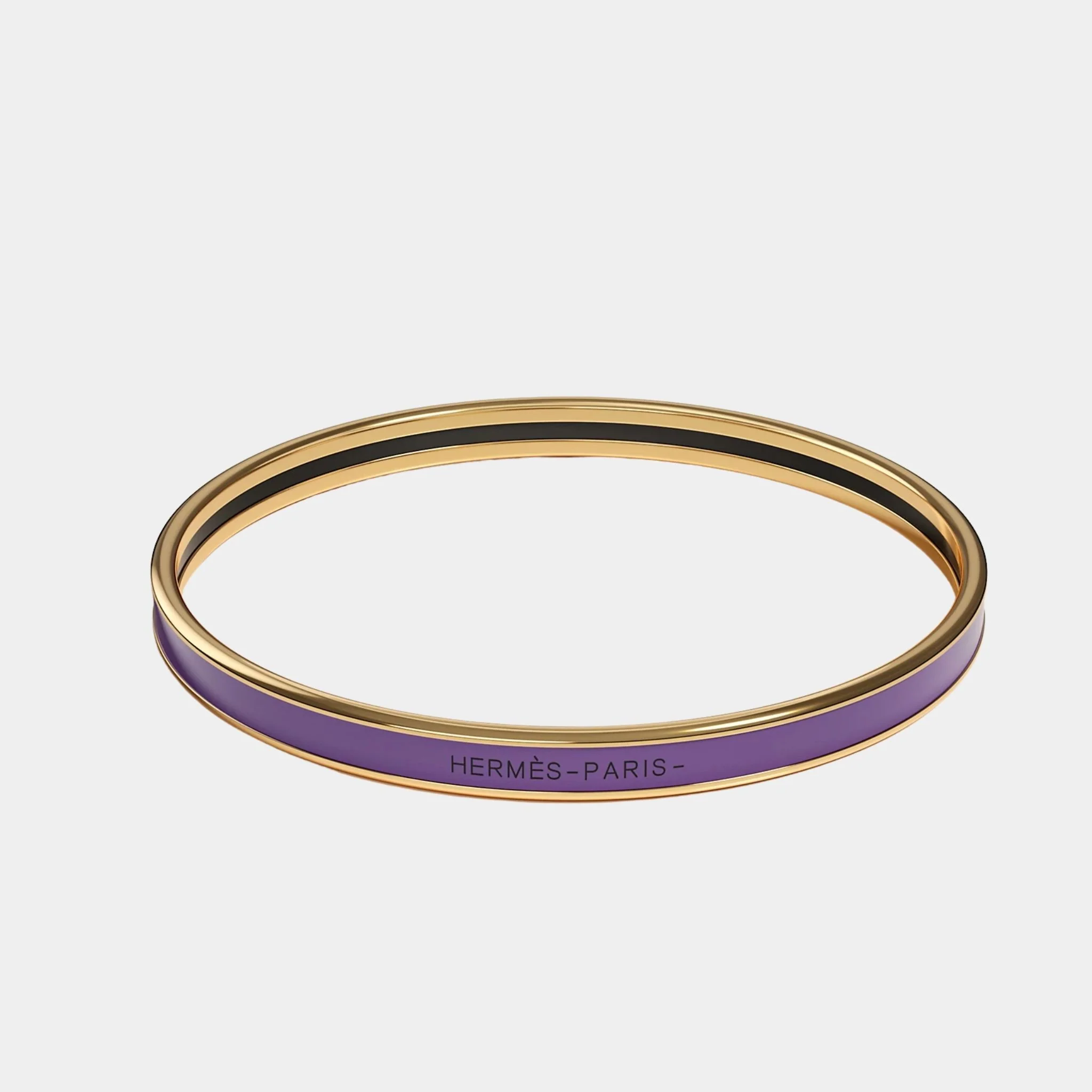 Uni Bangle in Enamel Gold Plated - Image 6