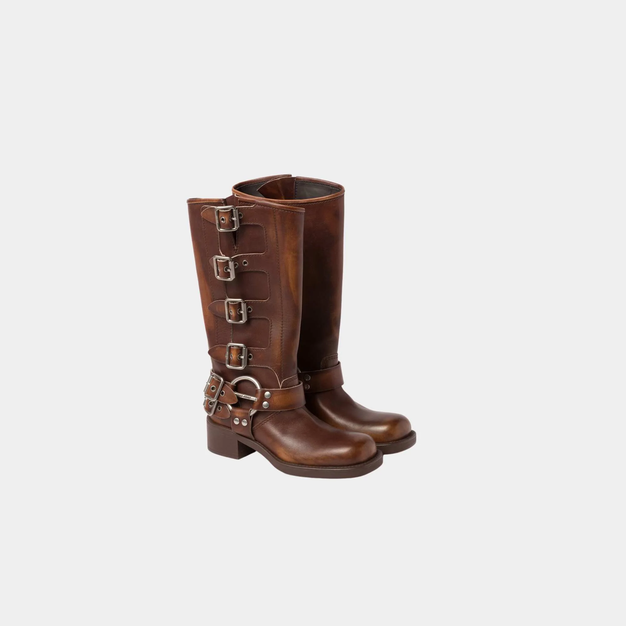 Leather Boots Logo Engraved Harness Ring - Image 2
