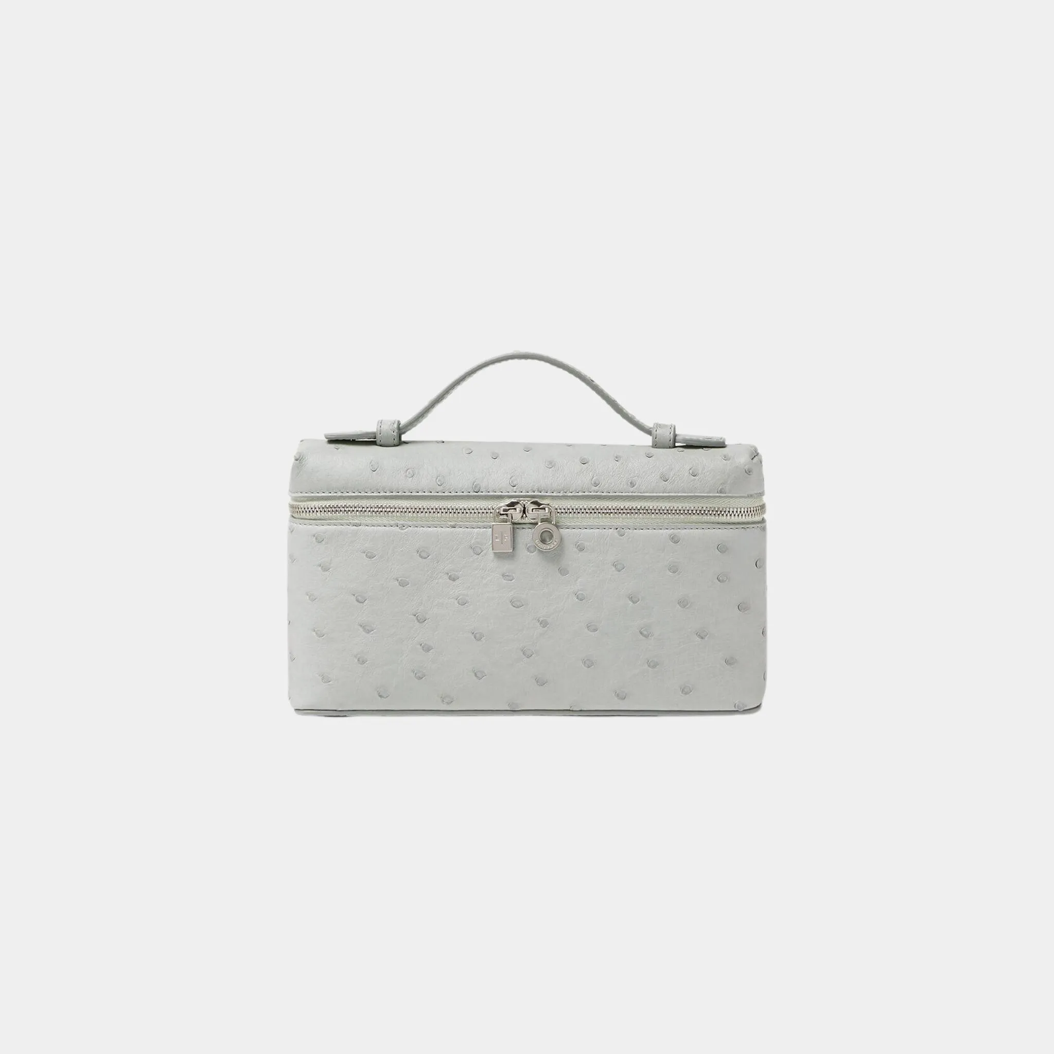 Extra Pocket L19 In Ostrich Leather - Image 7