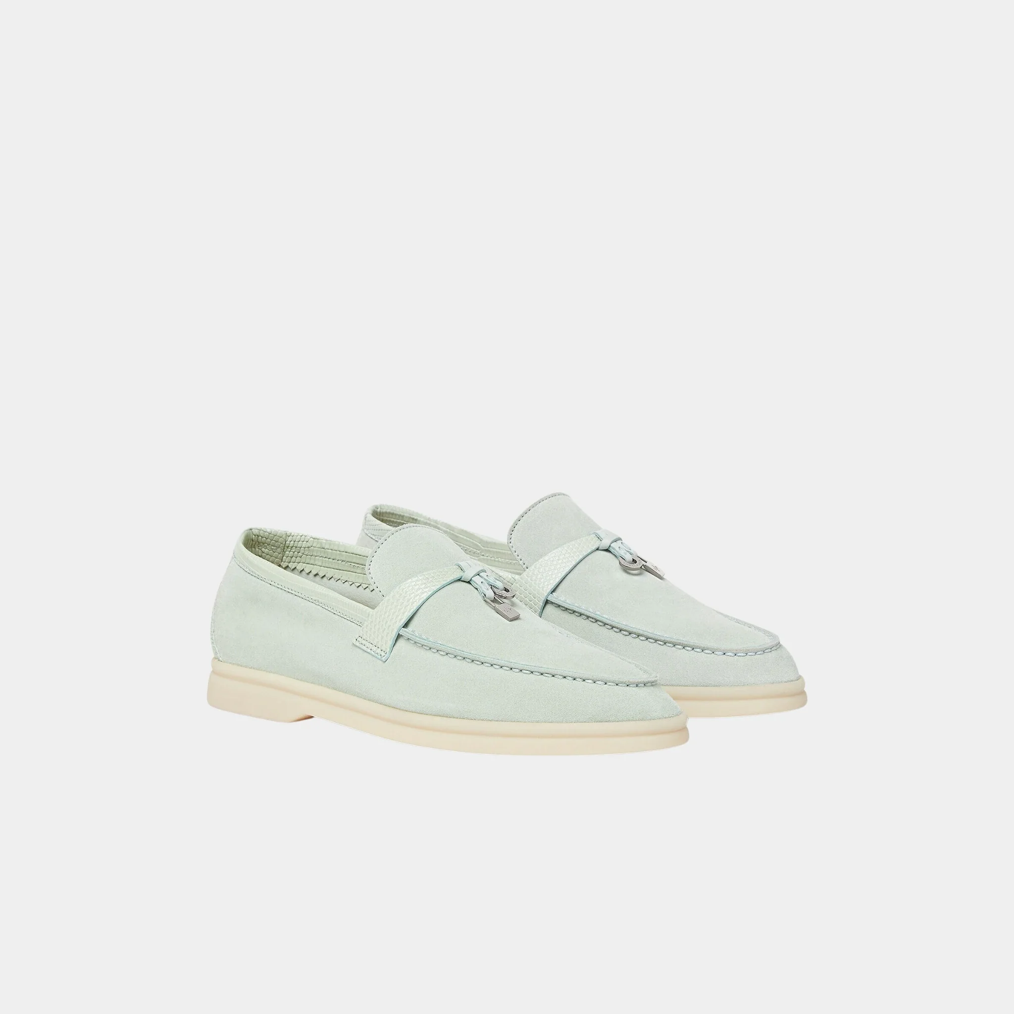 Summer Charms Walk Loafer Suede Lizard Skin - Image 2