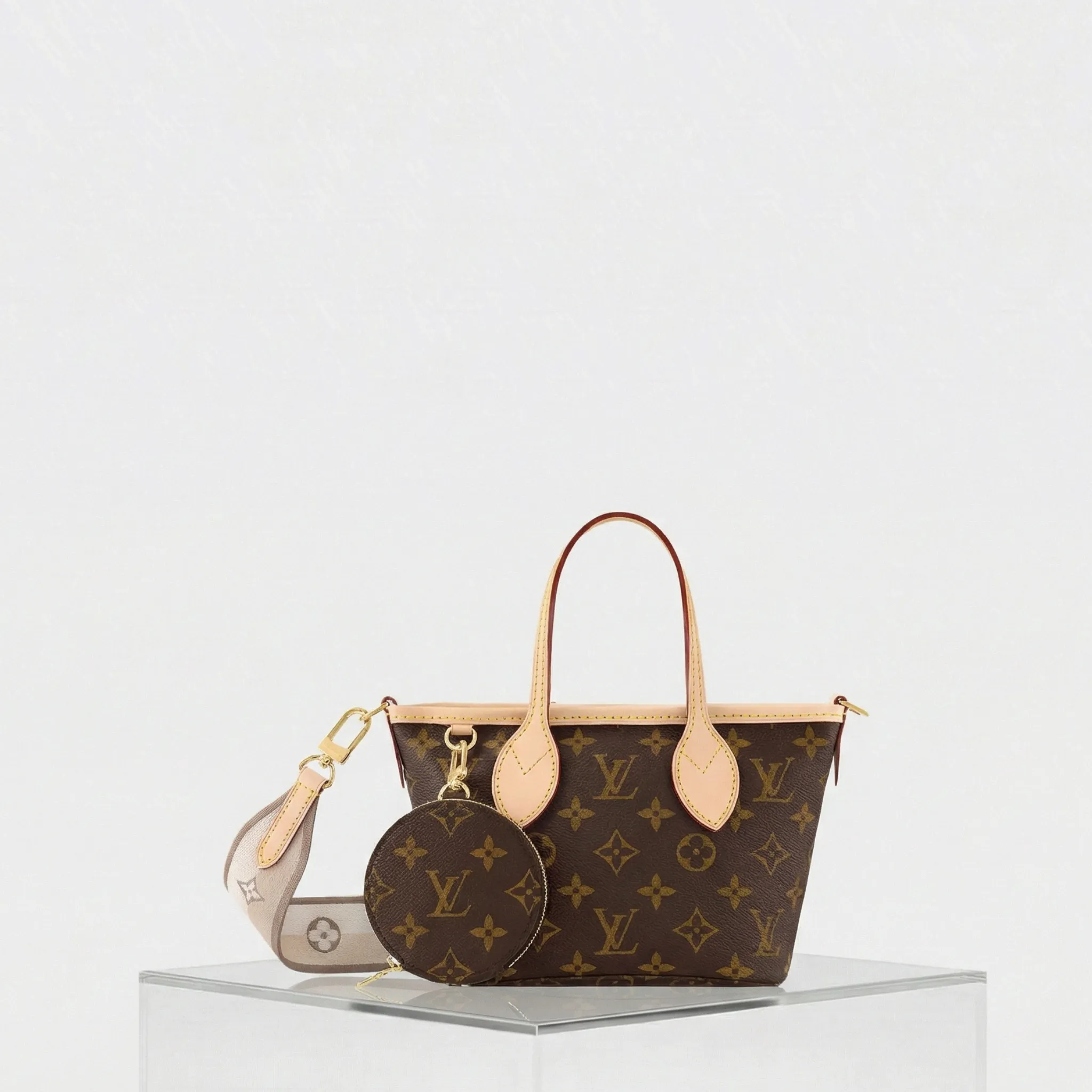Neverfull BB Handbag Monogram Canvas