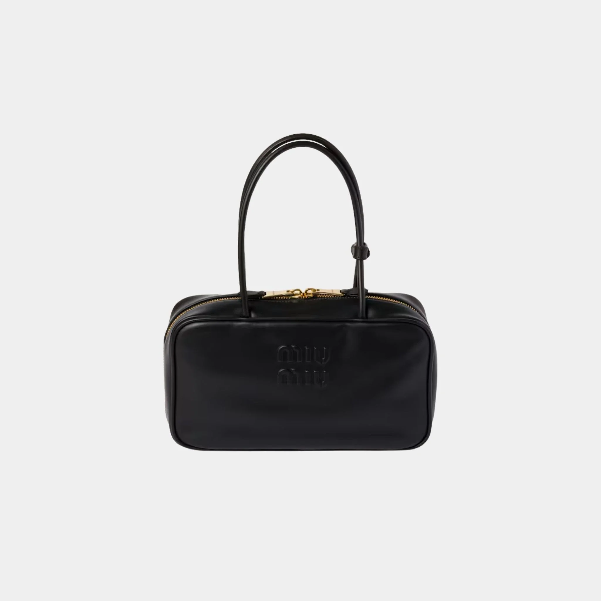 Beau Leather Top-handle Medium Bag