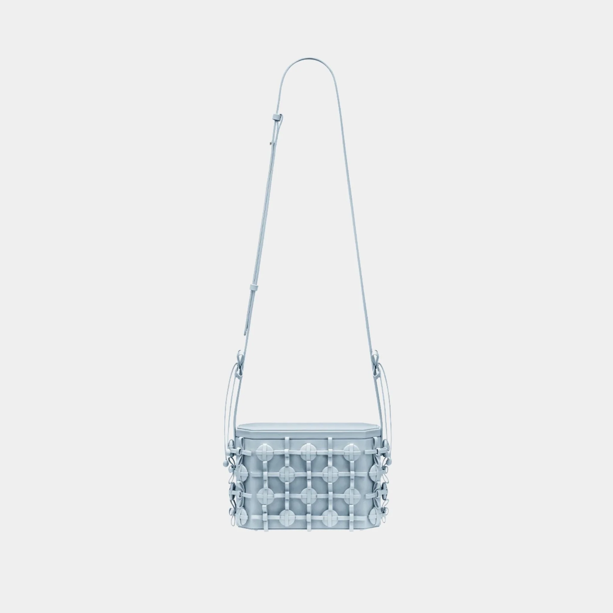 Button Bow Box Handbag - Image 5