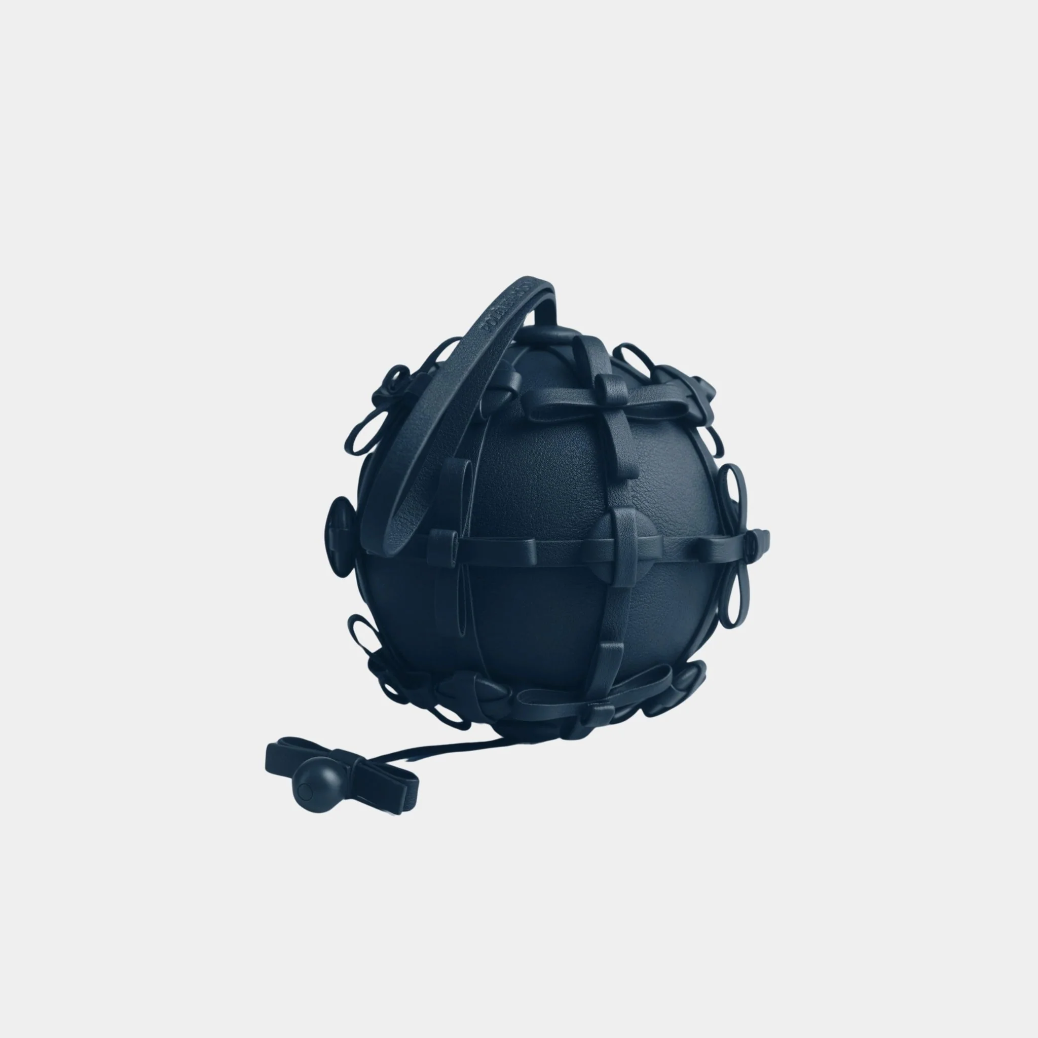 Button Bow Sphere Handbag - Image 2