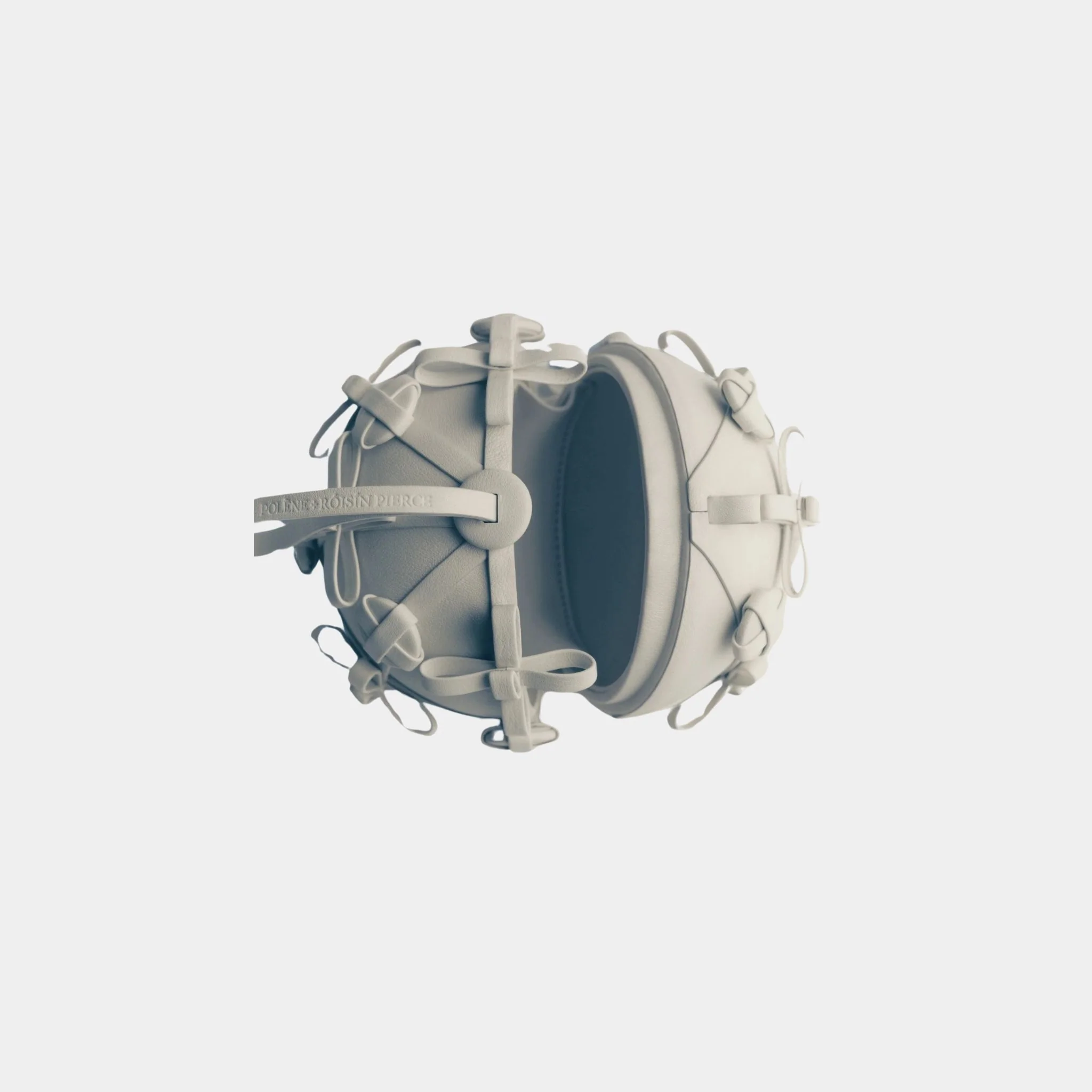 Button Bow Sphere Handbag - Image 6