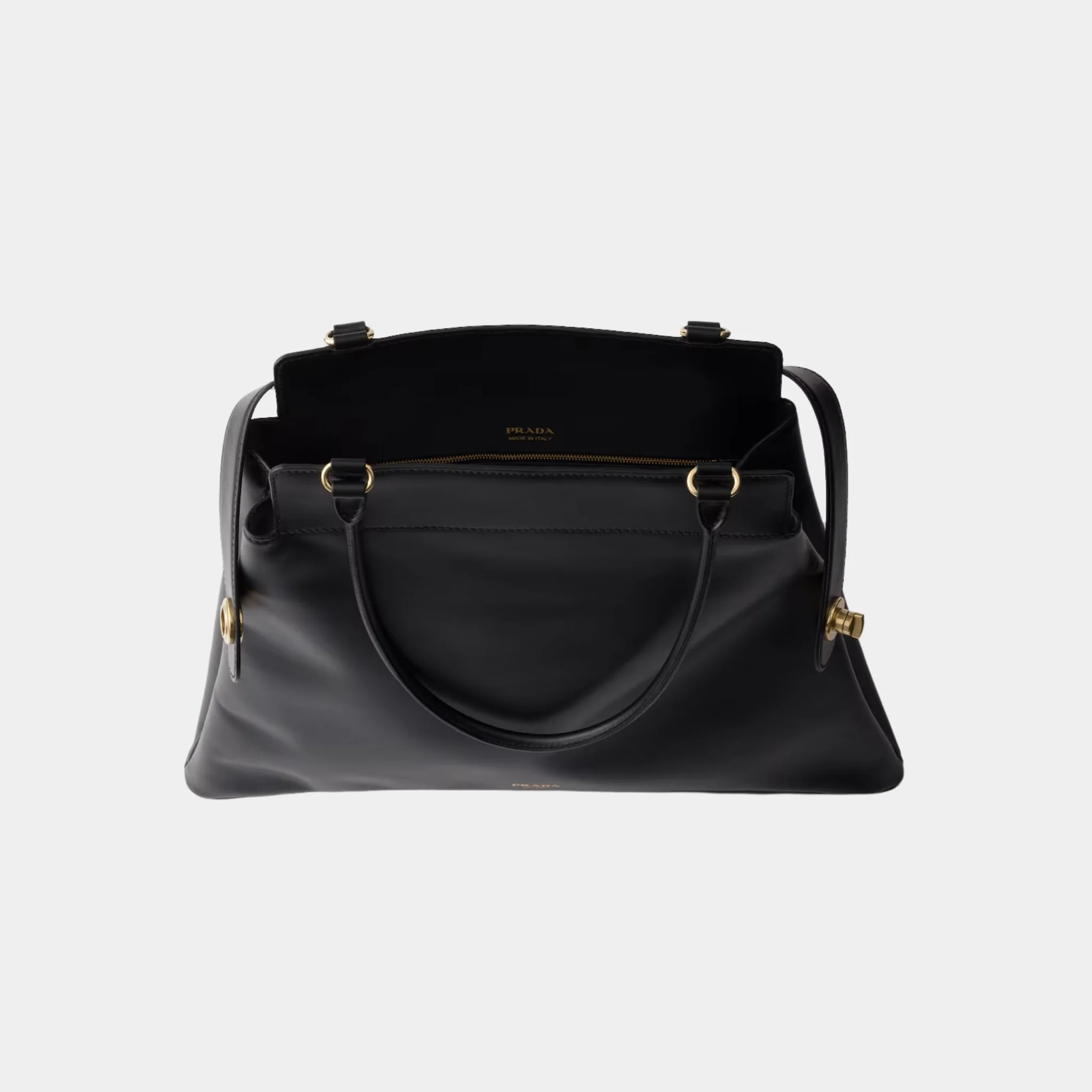 Large Etude Leather Bag - Image 5