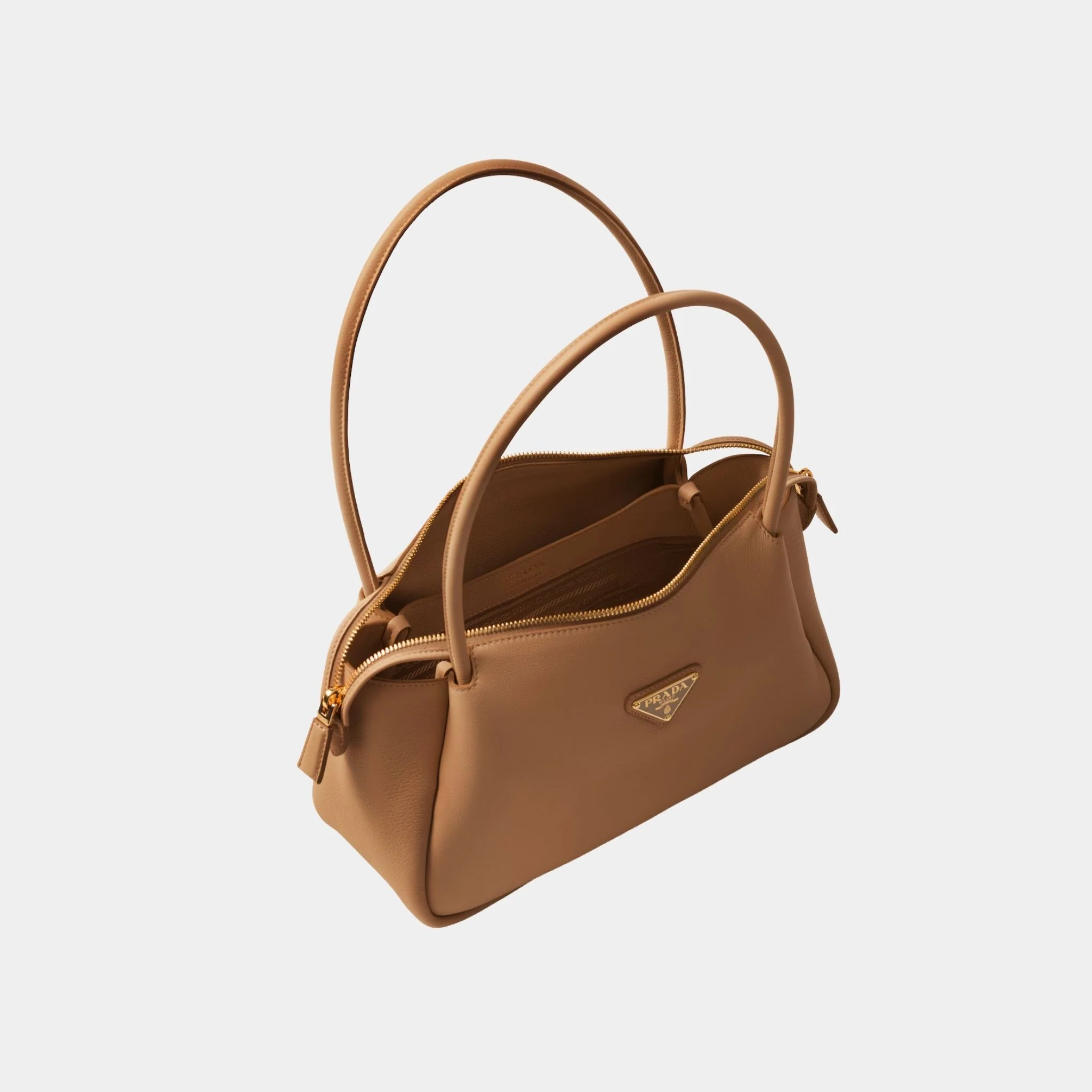 Medium Darling Leather Shoulder Bag - Image 11