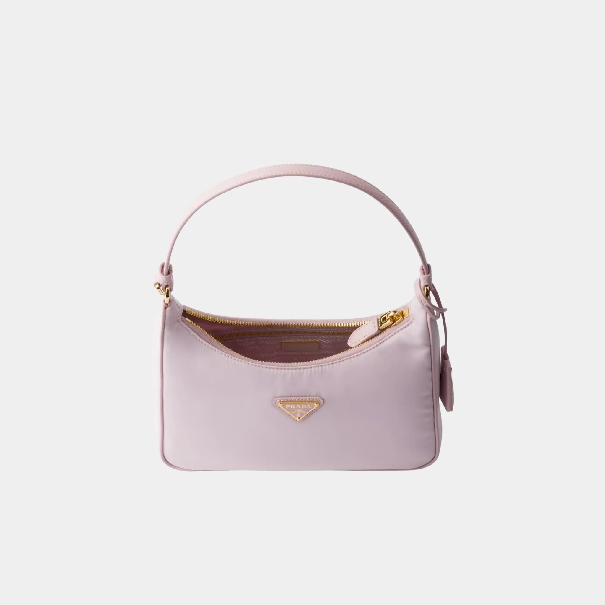 Re-Edition 2005 Re-Nylon and Saffiano Mini Bag With Extra Ring - Image 16
