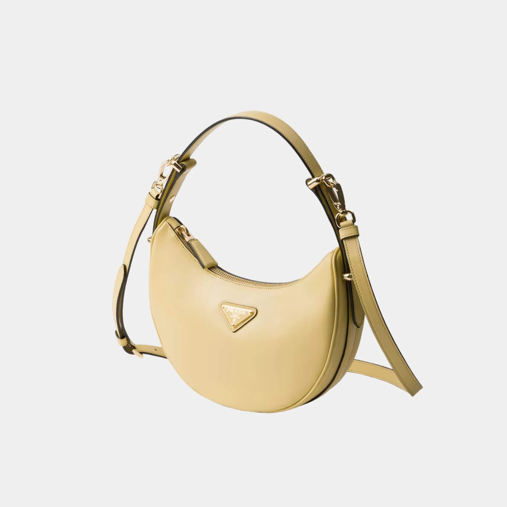 Small Arque Leather Shoulder Bag - Image 17