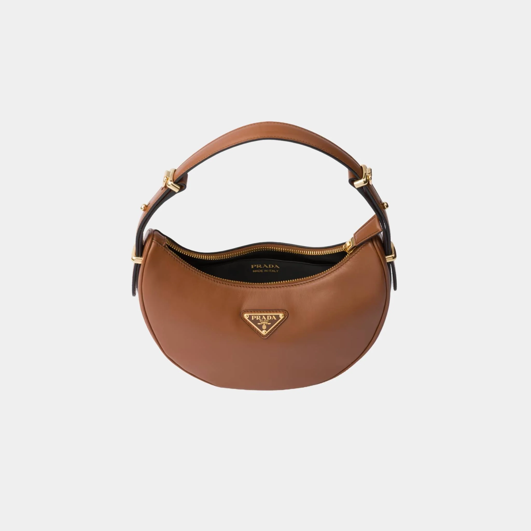 Small Arque Leather Shoulder Bag - Image 23