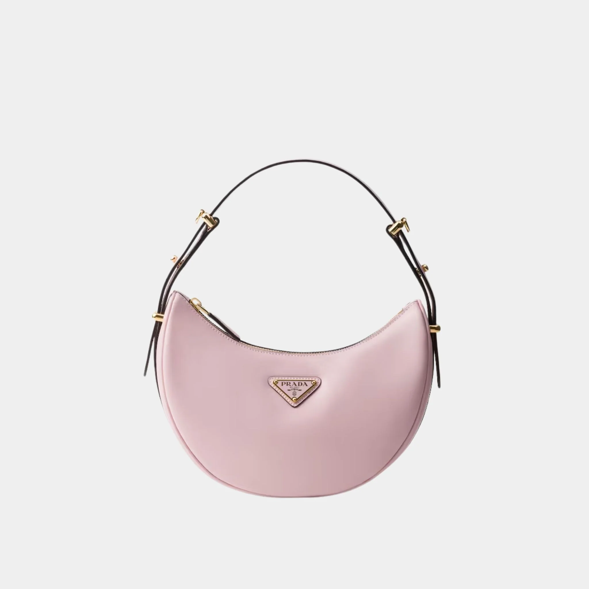 Small Arque Leather Shoulder Bag - Image 7