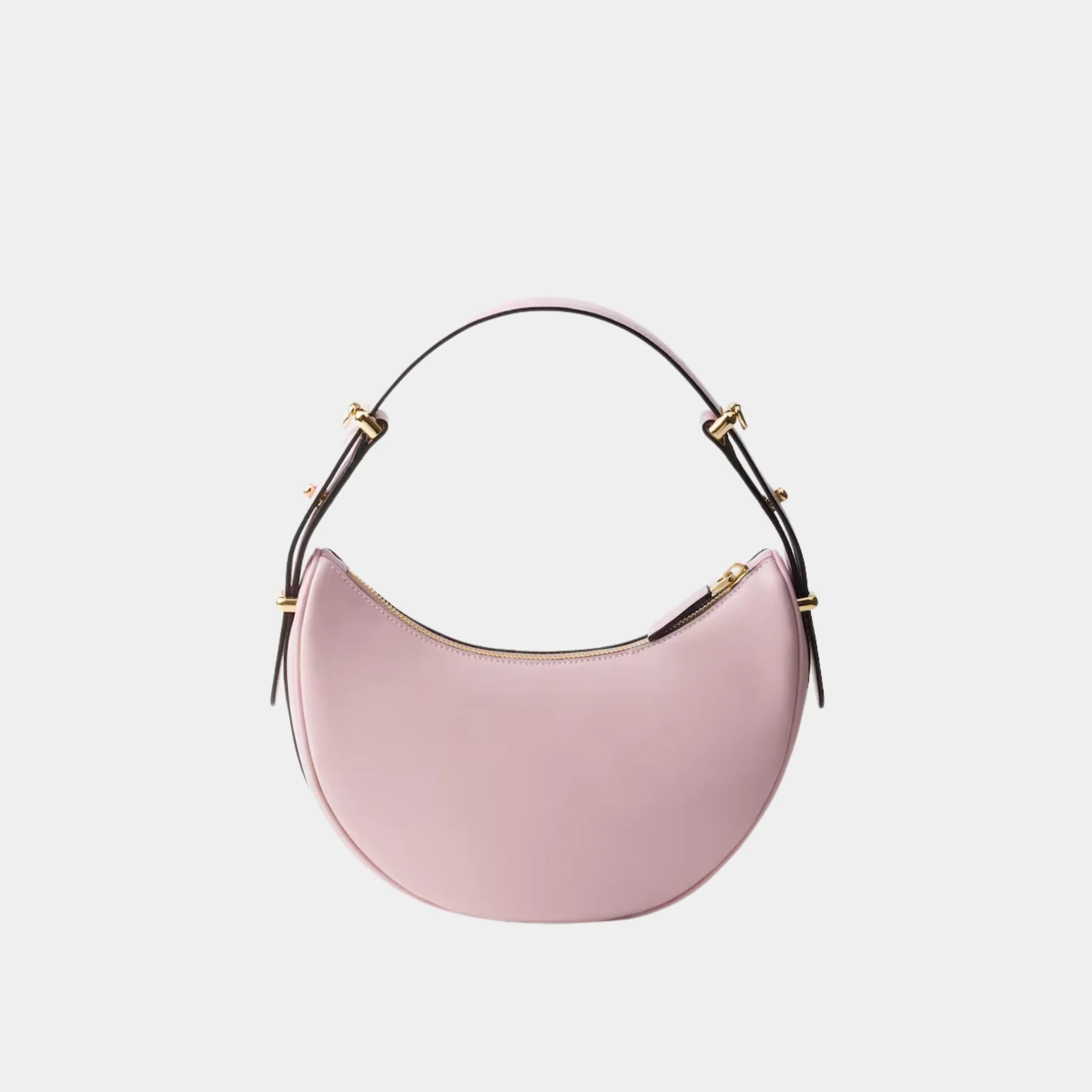 Small Arque Leather Shoulder Bag - Image 9