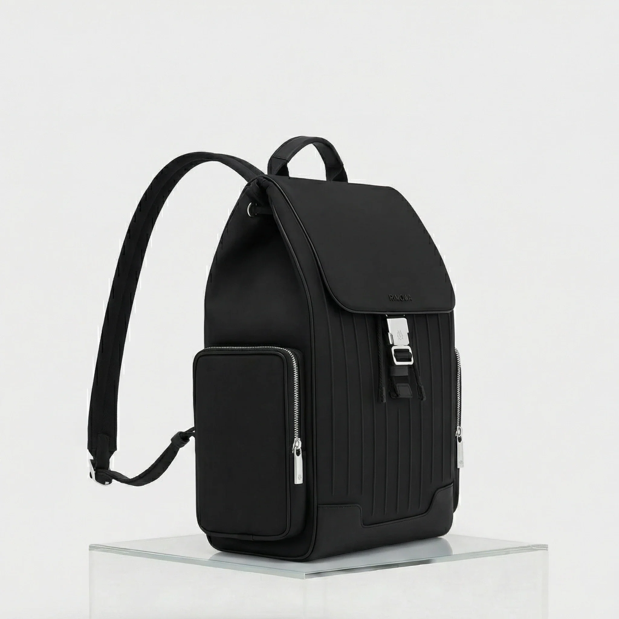 Never Still Nylon Flap Backpack Large - Image 2