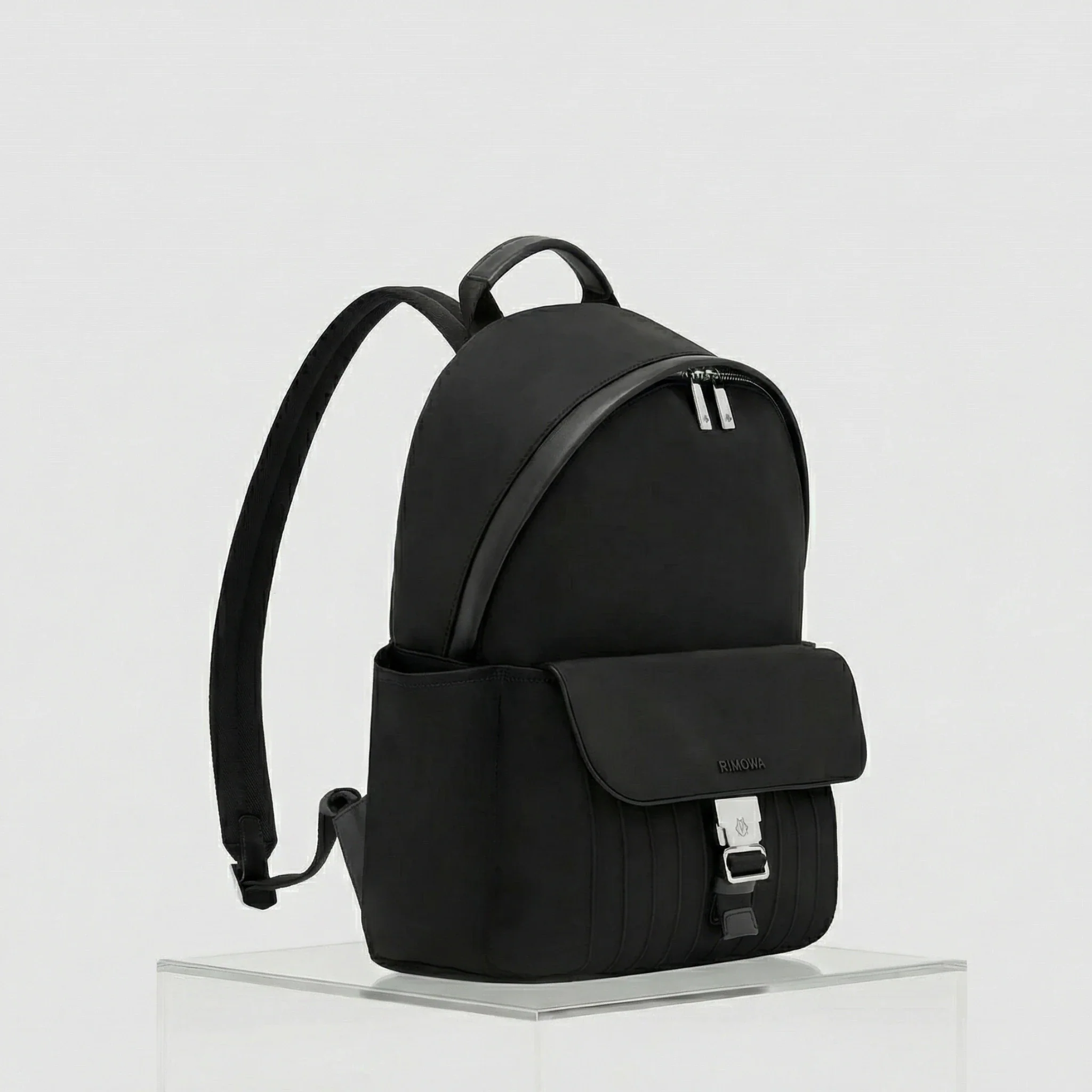 Never Still Nylon Zipped Backpack Medium - Image 2