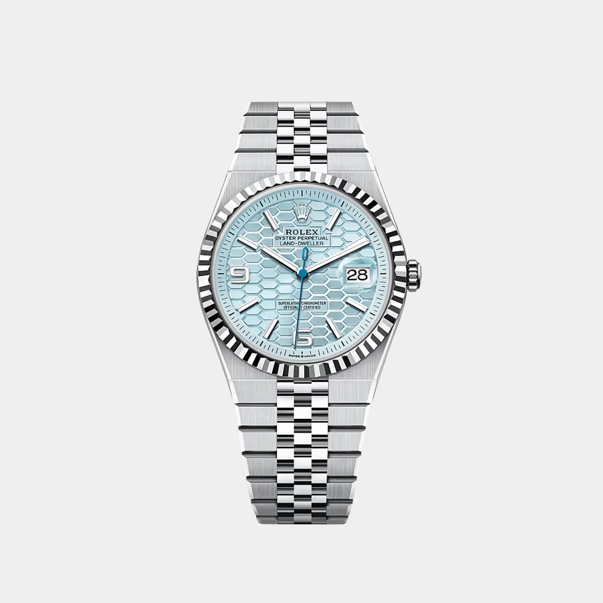 Land-Dweller 40 Platinum Ref. 127336