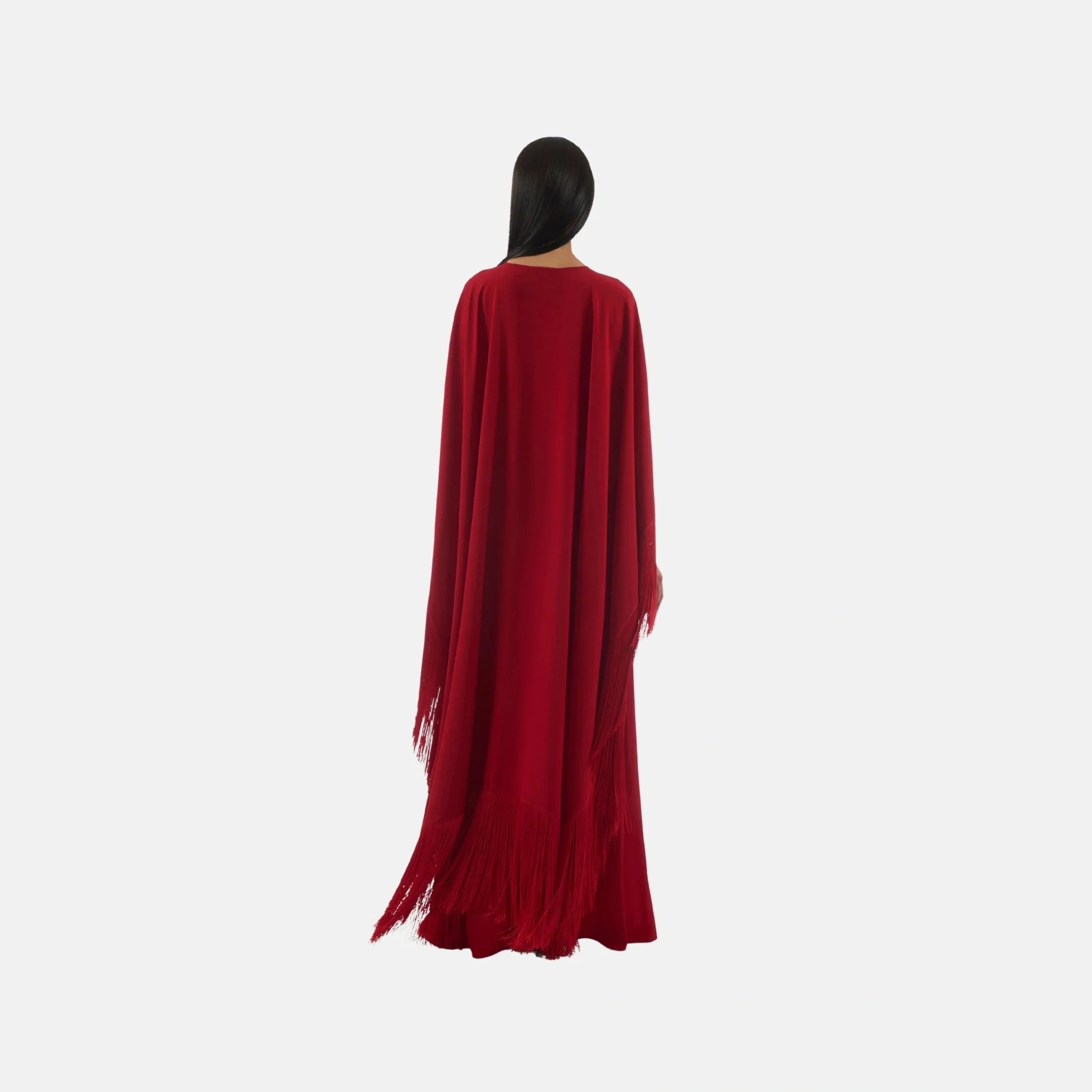 1974 Dress in Ruby - Image 2