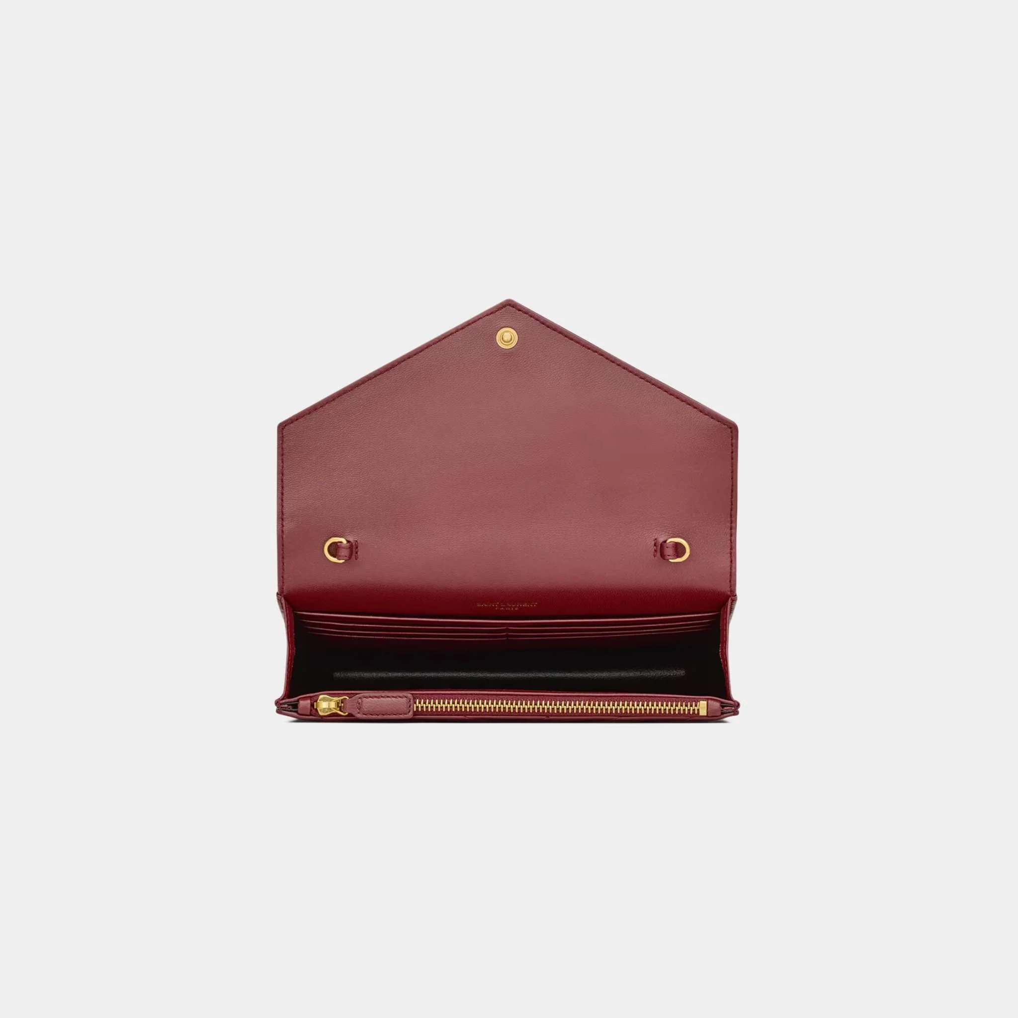 Cassandre Envelope Chain Wallet In Lambskin - Image 14