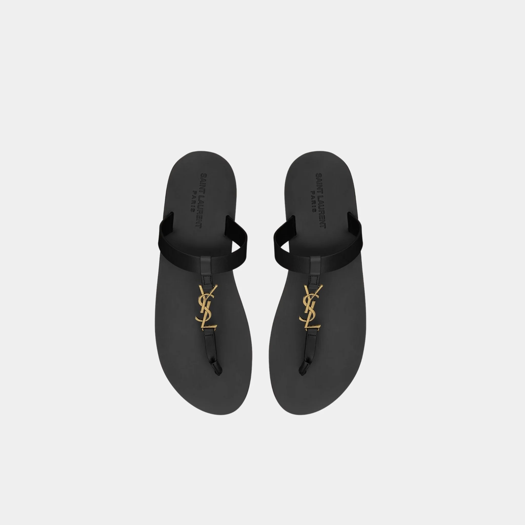 Cassandre Slides In Smooth Leather