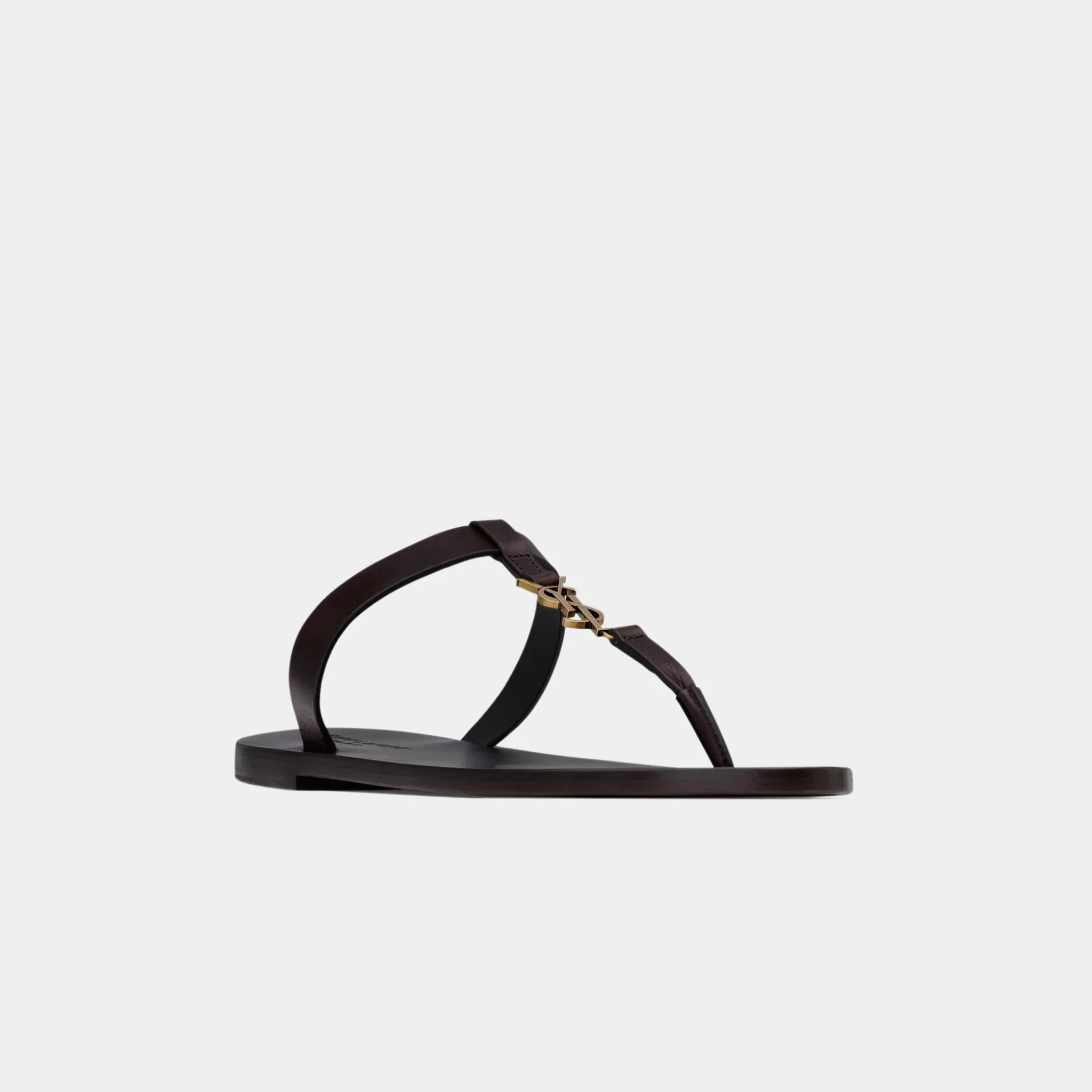 Cassandre Slides In Smooth Leather - Image 4