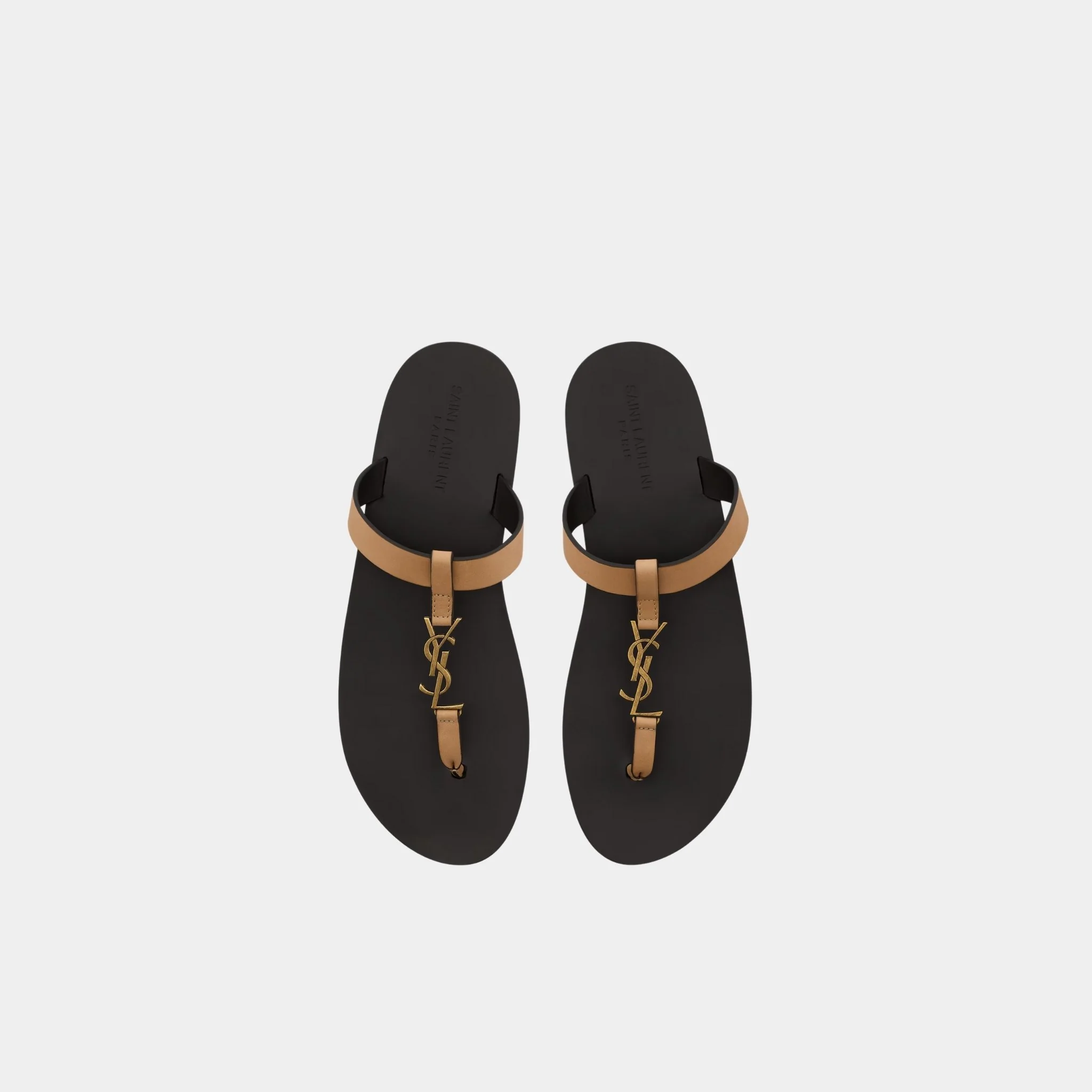 Cassandre Slides In Smooth Leather - Image 5