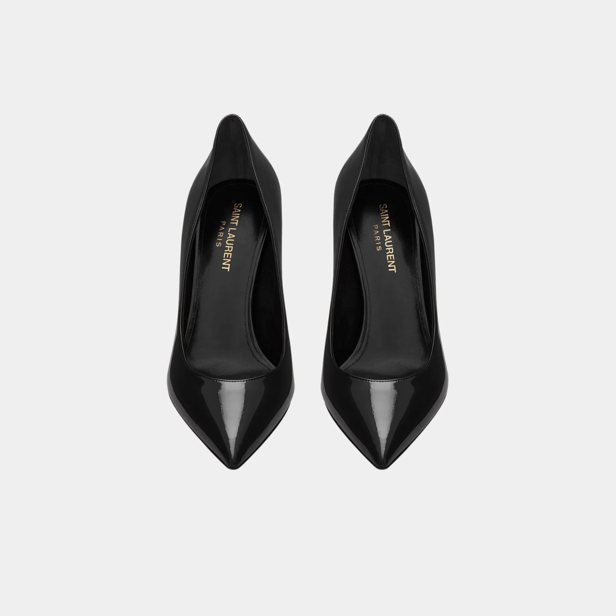 Opyum Patent Leather 8.5 cm Black Heel Pumps - Image 2