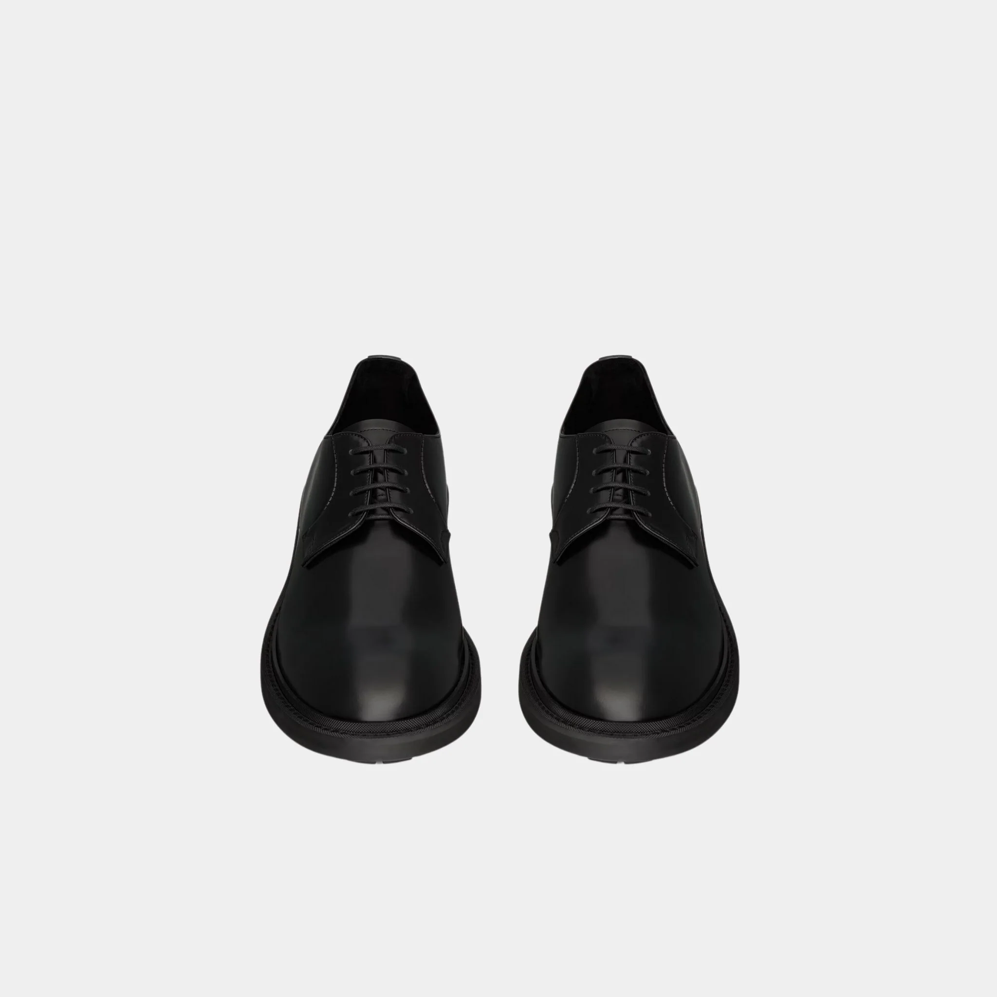 Antoine Derbies in Black Smooth Leather - Image 3